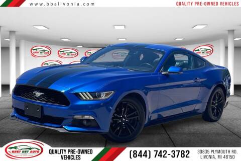 2016 Ford Mustang for sale at Best Bet Auto in Livonia MI
