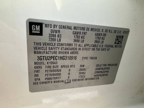 2017 GMC Sierra 1500