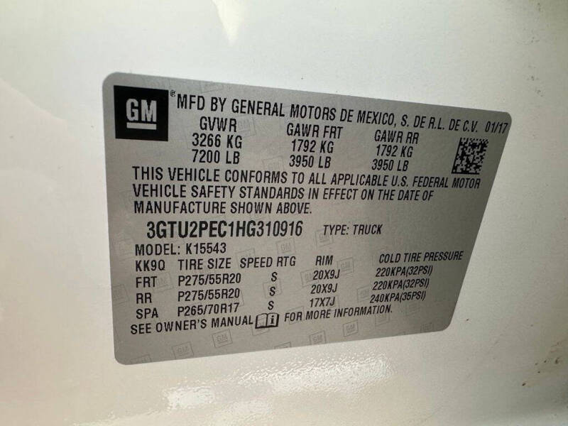 2017 GMC Sierra 1500