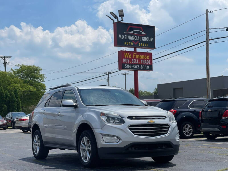 2017 Chevrolet Equinox for sale at MD Financial Group LLC in Warren MI