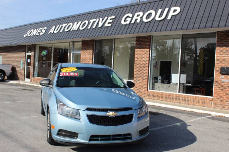 2012 Chevrolet Cruze for sale at Jones Automotive Group in Jacksonville NC