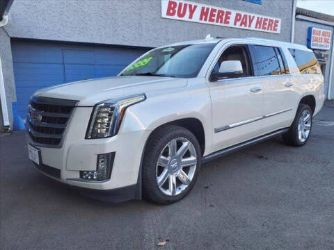 2015 Cadillac Escalade ESV for sale at M & R Auto Sales INC. in North Plainfield NJ