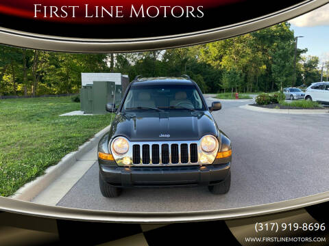 2005 Jeep Liberty for sale at First Line Motors in Brownsburg IN