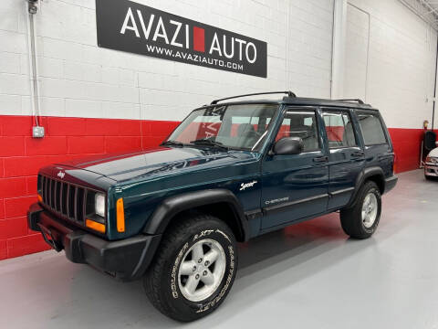 1998 Jeep Cherokee for sale at AVAZI AUTO GROUP LLC in Gaithersburg MD