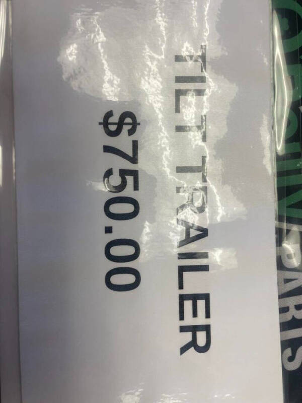 2017 TILT TRAILER 6X4 UTILITY