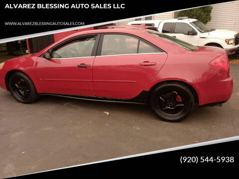 2007 Pontiac G6 for sale at ALVAREZ BLESSING AUTO SALES LLC in Green Bay WI