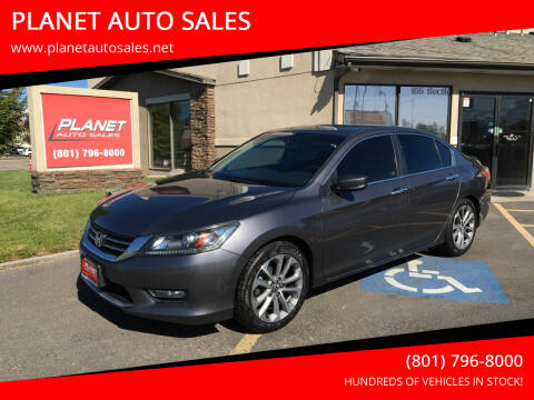 2013 Honda Accord for sale at PLANET AUTO SALES in Lindon UT