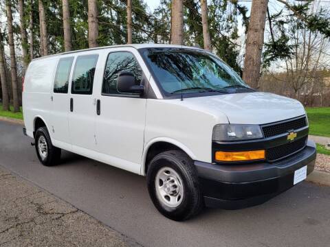 2019 Chevrolet Express Cargo for sale at CLEAR CHOICE AUTOMOTIVE in Milwaukie OR