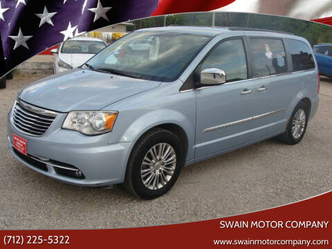 2013 Chrysler Town and Country for sale at Swain Motor Company in Cherokee IA