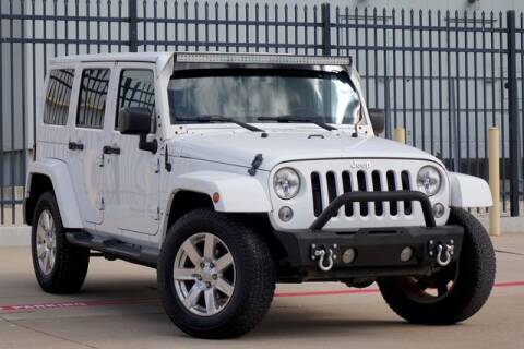 2015 Jeep Wrangler Unlimited for sale at Schneck Motor Company in Plano TX