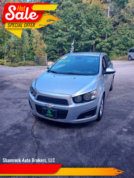 2012 Chevrolet Sonic for sale at Shamrock Auto Brokers, LLC in Belmont NH