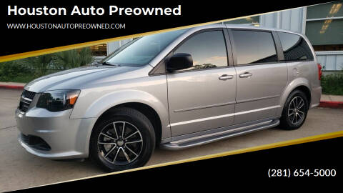 2015 Dodge Grand Caravan for sale at Houston Auto Preowned in Houston TX
