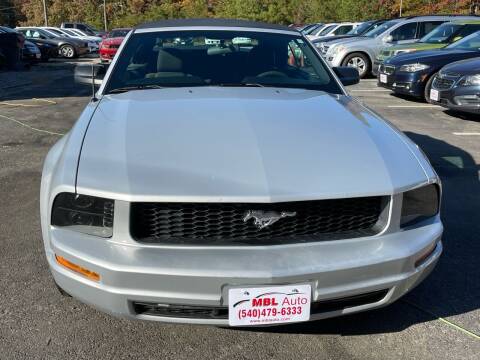 2008 Ford Mustang for sale at MBL Auto & TRUCKS in Woodford VA