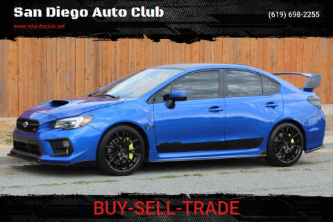 2019 Subaru WRX for sale at San Diego Auto Club in Spring Valley CA