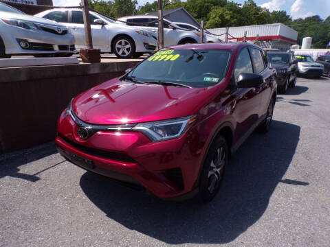 2018 Toyota RAV4 for sale at WORKMAN AUTO INC in Bellefonte PA