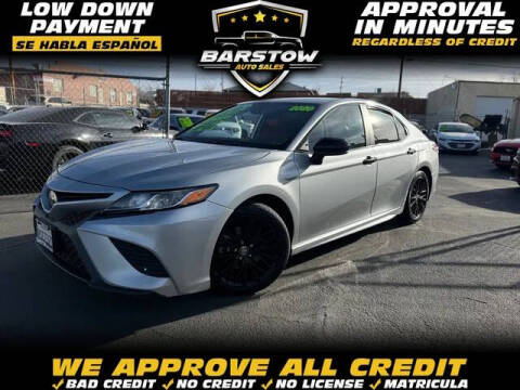 2020 Toyota Camry for sale at BARSTOW AUTO SALES in Barstow CA
