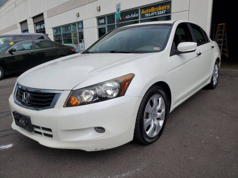 2008 Honda Accord for sale at M & M Auto Brokers in Chantilly VA
