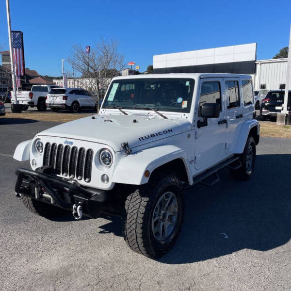 Used 2015 Jeep Wrangler Unlimited Rubicon with VIN 1C4BJWFG3FL745149 for sale in Lancaster, SC