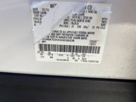 2016 Ford Explorer XLT