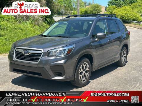 2020 Subaru Forester for sale at Byrds Auto Sales in Marion NC