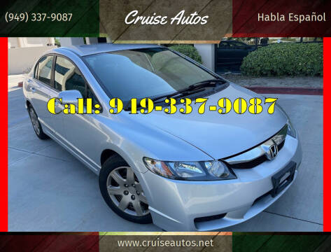 2009 Honda Civic for sale at Cruise Autos in Corona CA