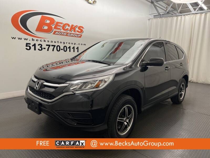 2015 Honda CR-V for sale at Becks Auto Group in Mason OH