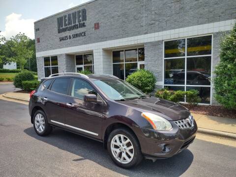 2012 Nissan Rogue for sale at Weaver Motorsports Inc in Cary NC