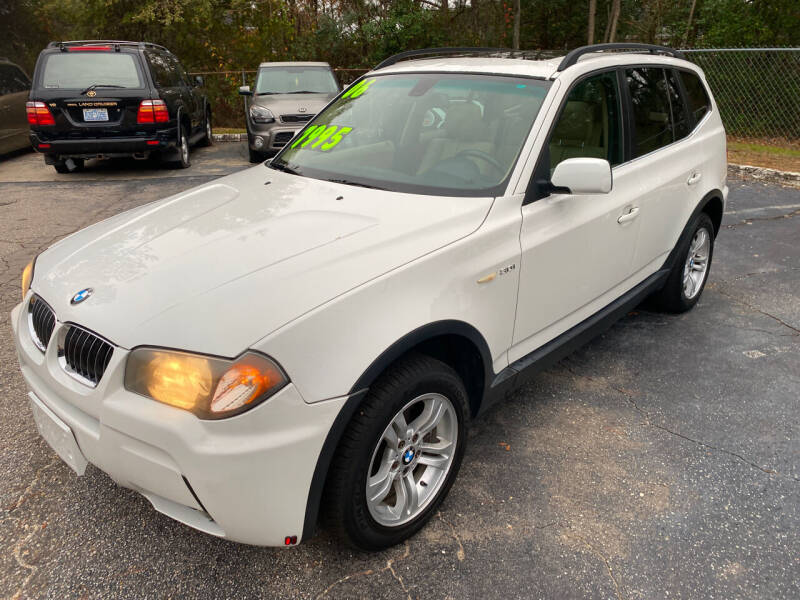 2006 BMW X3 for sale at TOP OF THE LINE AUTO SALES in Fayetteville NC