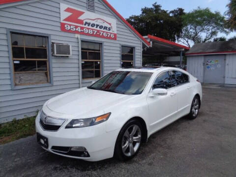 2012 Acura TL for sale at Z Motors in North Lauderdale FL