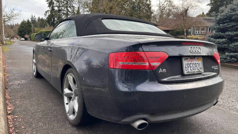2011 Audi A5 for sale at CLEAR CHOICE AUTOMOTIVE in Milwaukie OR