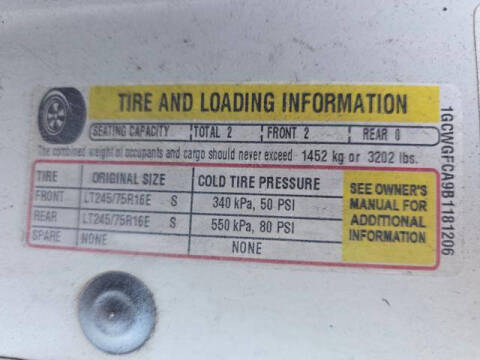 2011 Chevrolet Express 2500