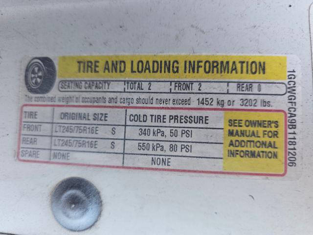 2011 Chevrolet Express 2500