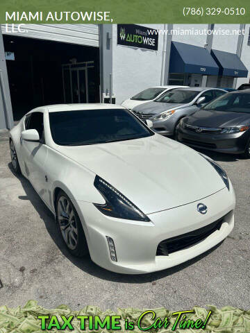 2016 Nissan 370Z for sale at MIAMI AUTOWISE, LLC. in Miami FL