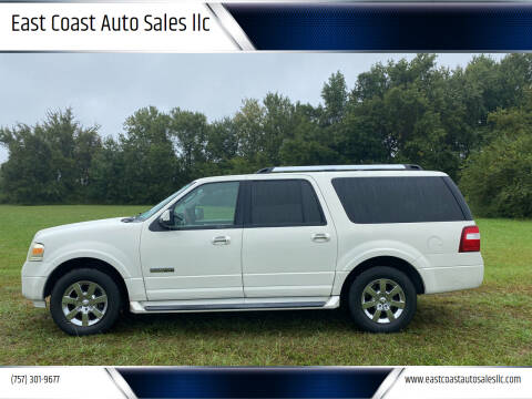 2007 Ford Expedition EL for sale at East Coast Auto Sales llc in Virginia Beach VA