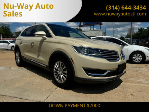 2016 Lincoln MKX for sale at Nu-Way Auto Sales in Saint Louis MO