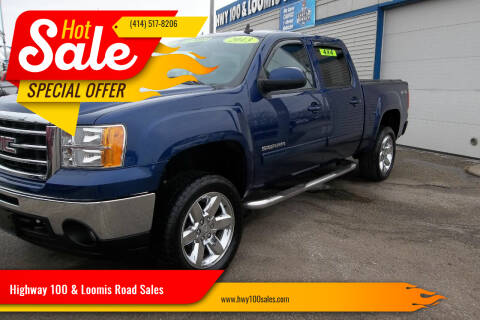 2013 GMC Sierra 1500 for sale at Highway 100 & Loomis Road Sales in Franklin WI