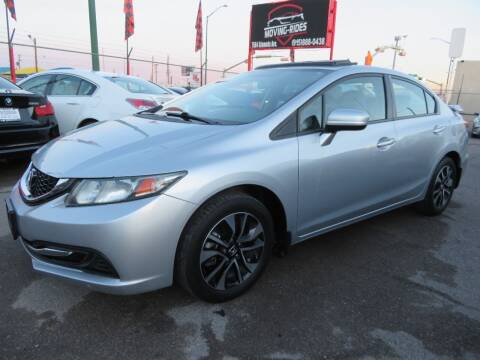 2015 Honda Civic for sale at Moving Rides in El Paso TX