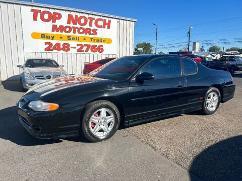 2001 Chevrolet Monte Carlo for sale at Top Notch Motors in Yakima WA