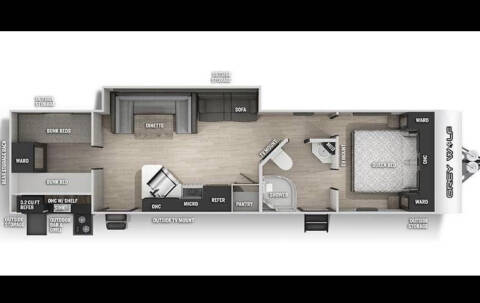 2022 Forest River Greywolf 29TE