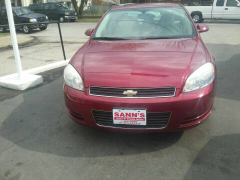 2008 Chevrolet Impala for sale at Sann's Auto Sales in Baltimore MD