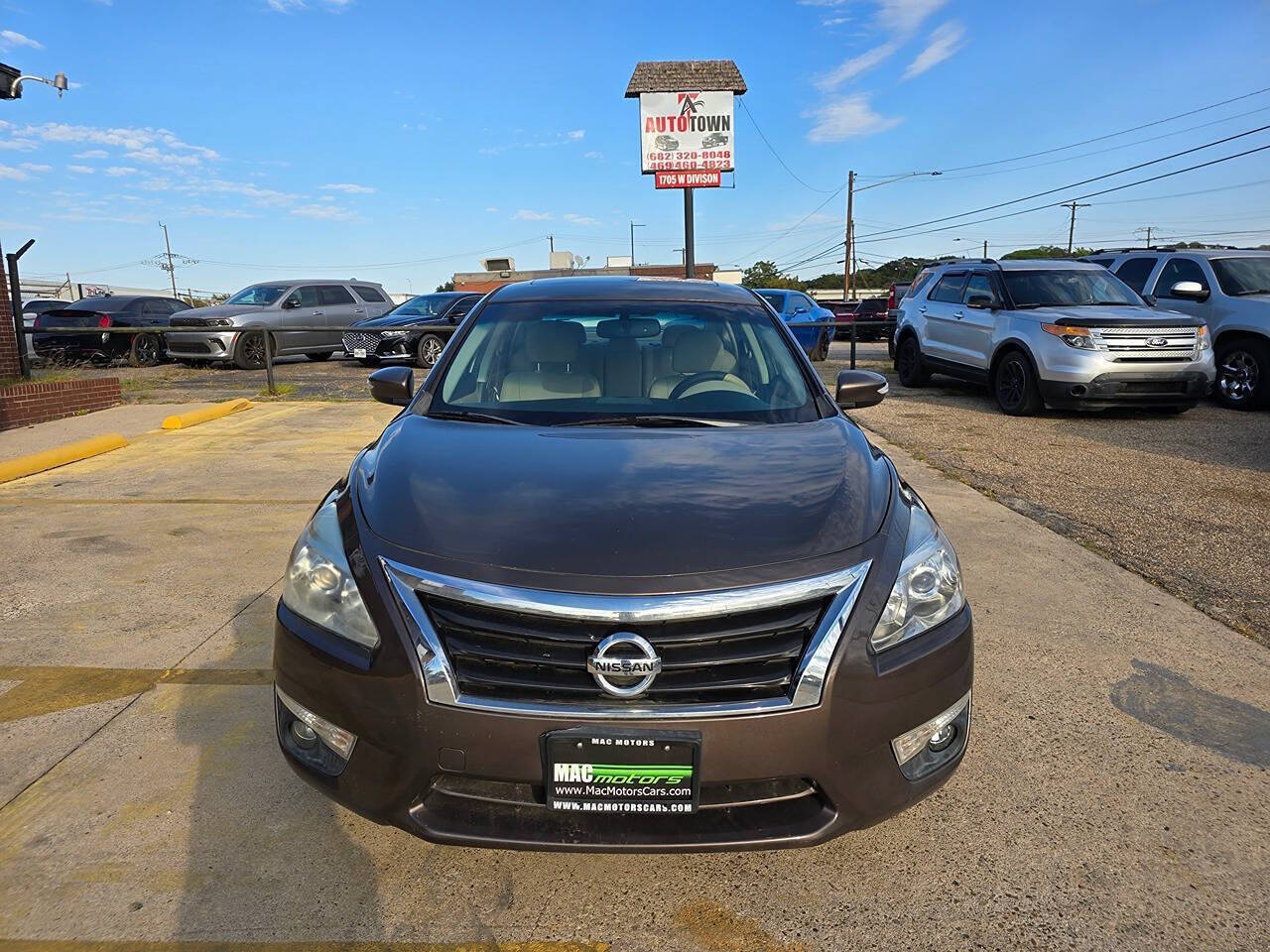 2015 Nissan Altima for sale at Mac Motors in Arlington, TX