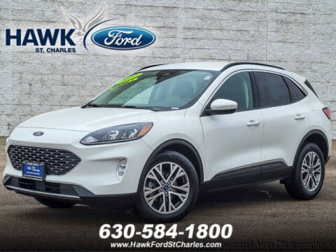 2022 Ford Escape for sale at Hawk Ford of St. Charles in Saint Charles IL