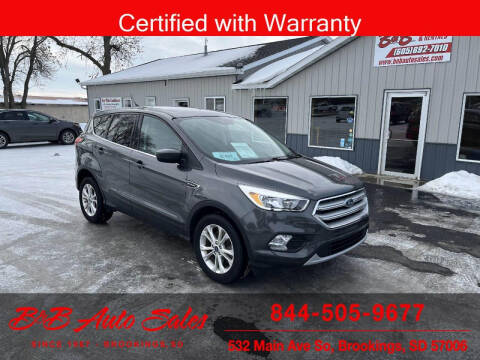2019 Ford Escape for sale at B & B Auto Sales in Brookings SD