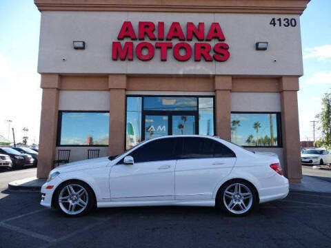 2013 Mercedes-Benz C-Class for sale at Ariana Motors in Las Vegas NV