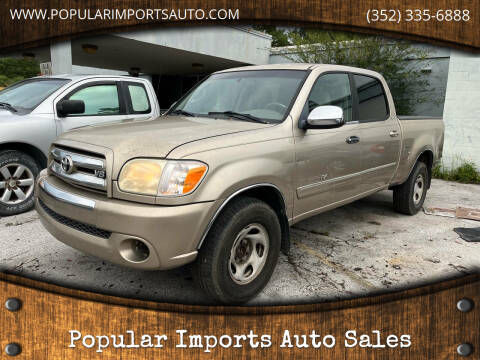 2005 Toyota Tundra for sale at Popular Imports Auto Sales in Gainesville FL