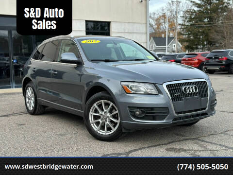 2012 Audi Q5 for sale at S&D Auto Sales in West Bridgewater MA