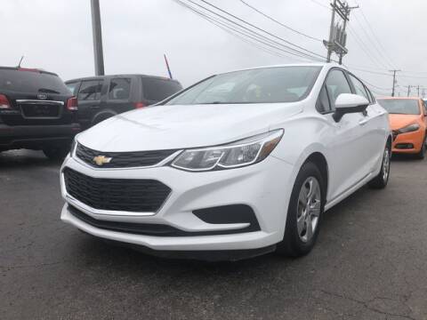 2016 Chevrolet Cruze for sale at Instant Auto Sales in Chillicothe OH