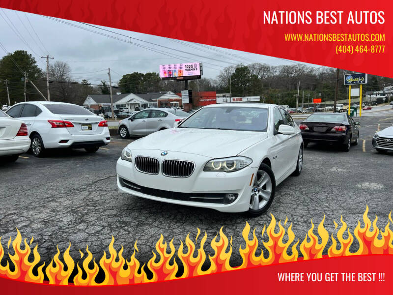 2013 BMW 5 Series for sale at Nations Best Autos in Decatur GA