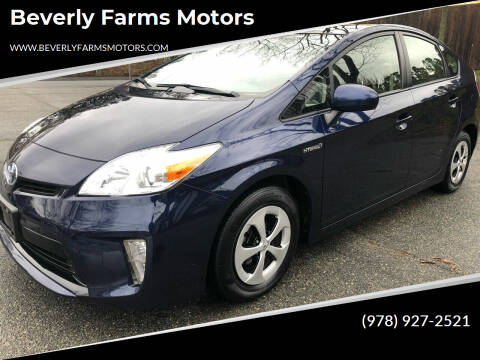 2014 Toyota Prius for sale at NorthShore Imports LLC in Beverly MA