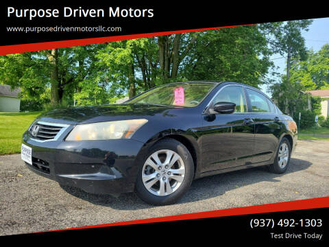 2009 Honda Accord for sale at Purpose Driven Motors in Sidney OH